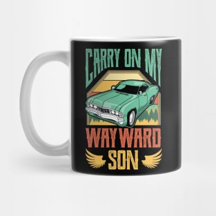 Carry on my Wayward Son Classic Car Mug